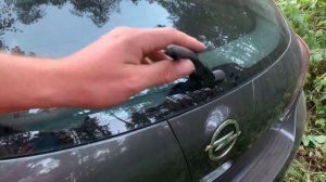 Замена заднего дворника Opel Astra J 2010 год.