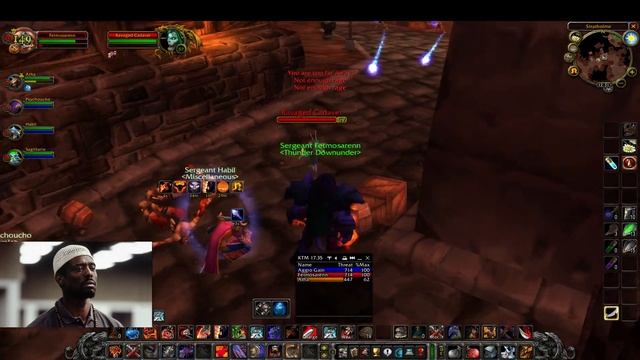 UBRS Rendrun and Stratholme Living run *Classic Vanilla wow* Tank POV смотреть онлайн