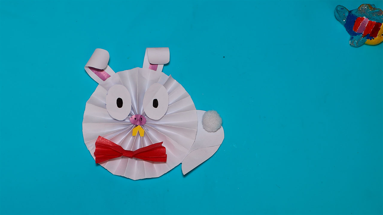 Детские поделки на Пасху, простые поделки из бумаги, своими руками, в детский сад, в школу, Заяц смотреть онлайн