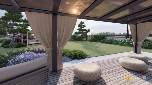 Saulaine. Perfect Garden Landscape Design Ideas. Apželdinimo Filmukas 50 Apželdinimas / Sodo Kūrima