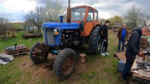 ПЕРВЫЙ ВЫЕЗД ЮМЗ ПОСЛЕ КАПИТАЛЬНОГО РЕМОНТА ОБКАТКА ЮМЗ ЗАПУСКАЕМ ЮМЗ #трактор #юмз #дракон