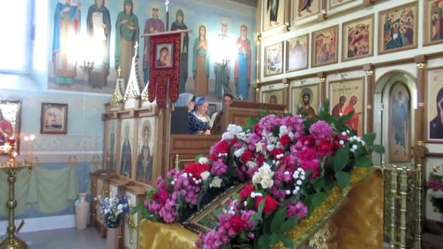 Взбранной Воеводе... 6 июля 2020 года. Храм Рождества Богородицы в Поварово. смотреть онлайн