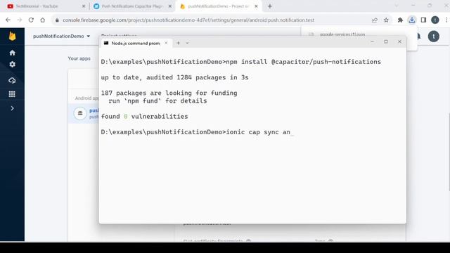 Ionic 7 Capacitor : part 1 Guide for Push Notifications + Firebase Cloud Messaging смотреть онлайн