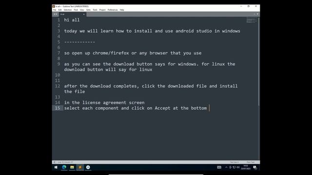How to install Android Studio : Windows смотреть онлайн