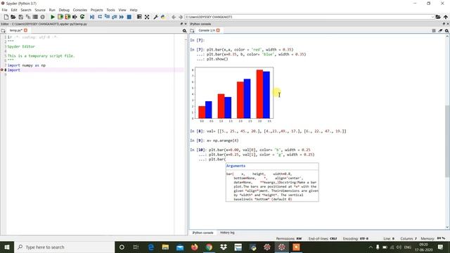 Python Pandas-Bar chart practical-2 смотреть онлайн