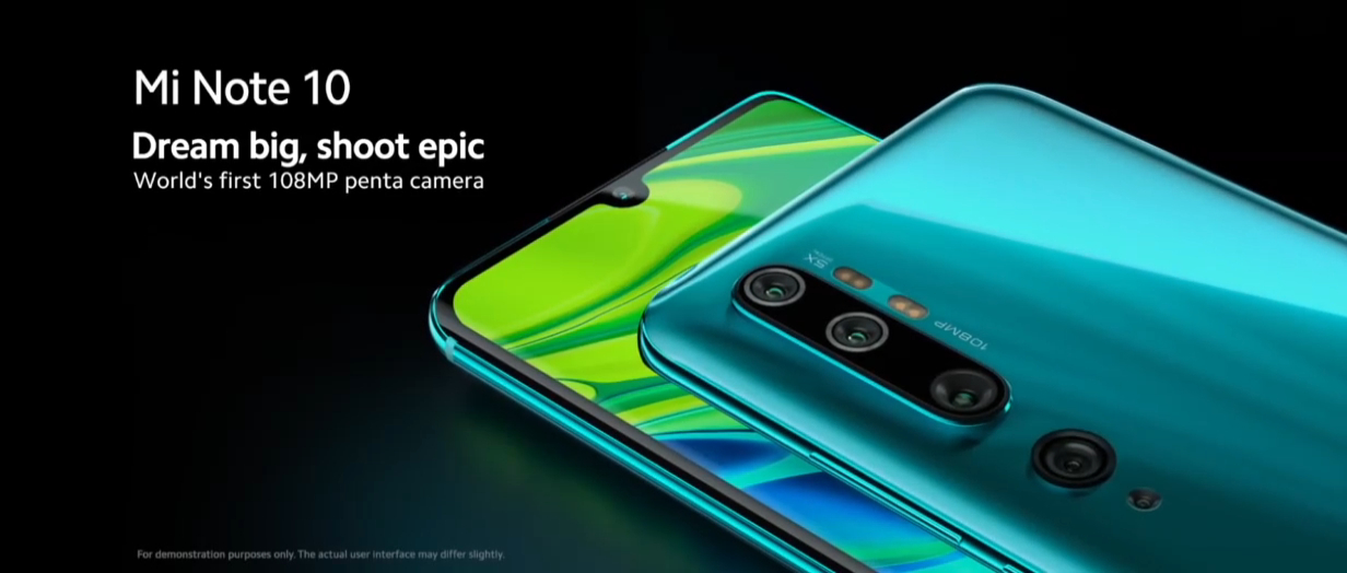 Xiaomi представила смартфон Mi Note 10 смотреть онлайн
