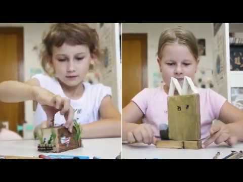 Фрагмент занятия в лагере "Фабрика Идей" смотреть онлайн