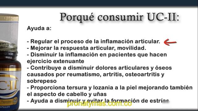 UC-II para la Salud Articular смотреть онлайн