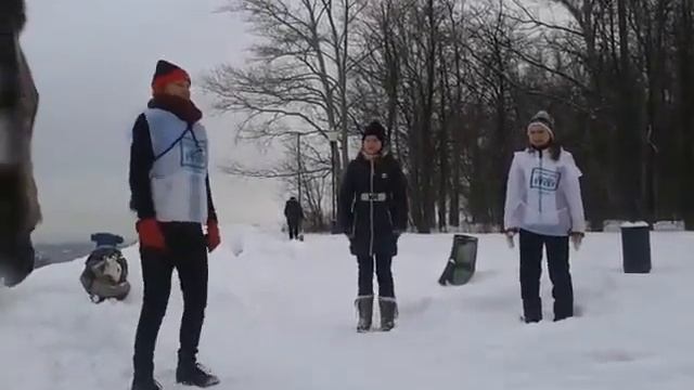 Начало традиционной разминки смотреть онлайн