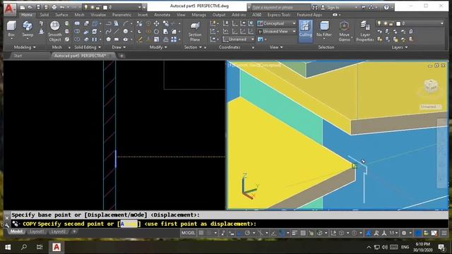 HOW TO DRAW A TWO-STOREY RESIDENTIAL WITH ROOFDECK IN AUTOCAD PART 5 смотреть онлайн