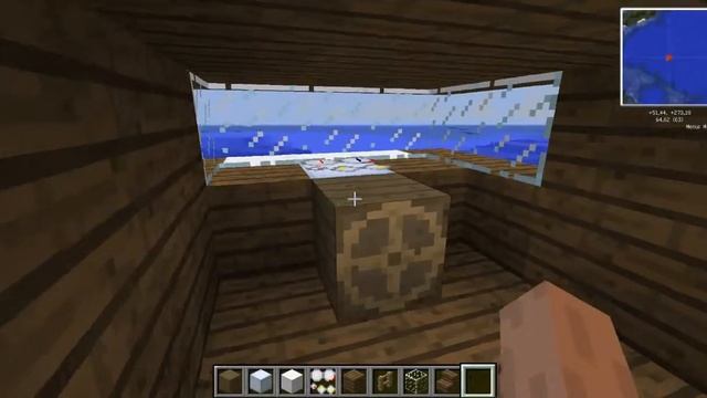 [1.5.2] Minecraft обзор на мод Archimedes Ships смотреть онлайн