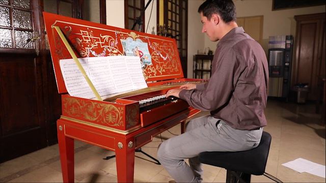 Domenico Scarlatti, Sonata K 30 fugue in G minor. Giovanni Paganelli, clavichord смотреть онлайн