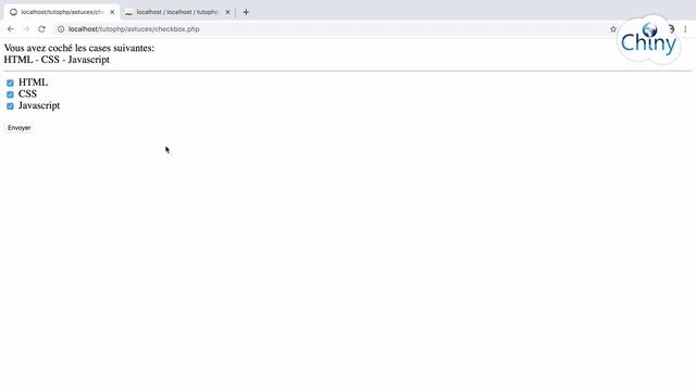 Astuce #2: Gérer les checkbox en PHP et stocker leurs valeurs dans une base de données смотреть онлайн