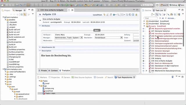 Integration with Mylyn, Subversion, Jenkins смотреть онлайн