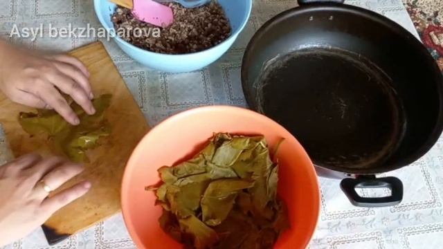 түрік халқының тағамы "долма".қазақша рецепт.dolma смотреть онлайн