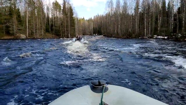 Фрегат 480 Light Jet c Mercury 40 MH, доработанный в Стихии воды. Первые испытания. смотреть онлайн