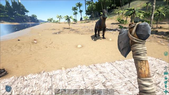 ARK: Survival Evolved (#3) - Строим дом. Наглая черепаха. смотреть онлайн