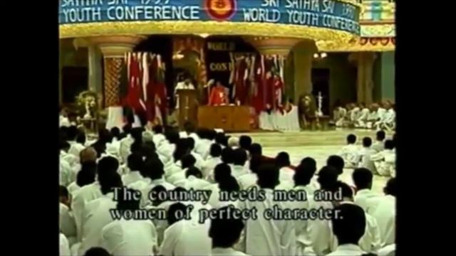 Послание Сатья Саи Бабы для Молодёжи| Первая Всемирная Молодёжная Конференция| Июль 1997 смотреть онлайн