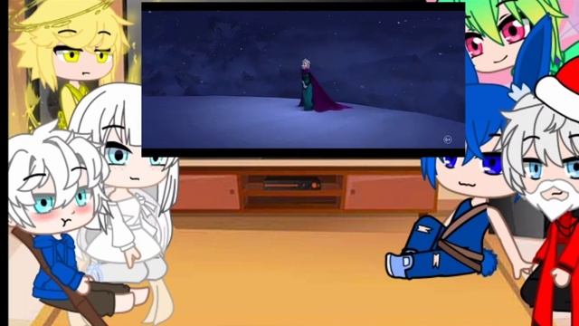 Реакция Хранителей на Эльзу/За окном опять сугробы/Отпусти и забудь/Первое видио смотреть онлайн