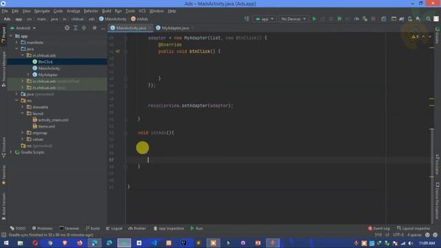 How To Implement Admob Interstitial Ads on RecyclerView Item Click | Admob Interstitial ads смотреть онлайн