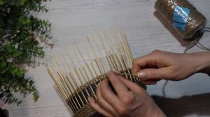 ?ИДЕИ ИЗ ПЛАСТИКОВЫХ ВЕДЕР?КОРЗИНА ОРГАНАЙЗЕР СВОИМИ РУКАМИ. ИДЕИ ИЗ ДЖУТА. ?Jute craft ideas easy.