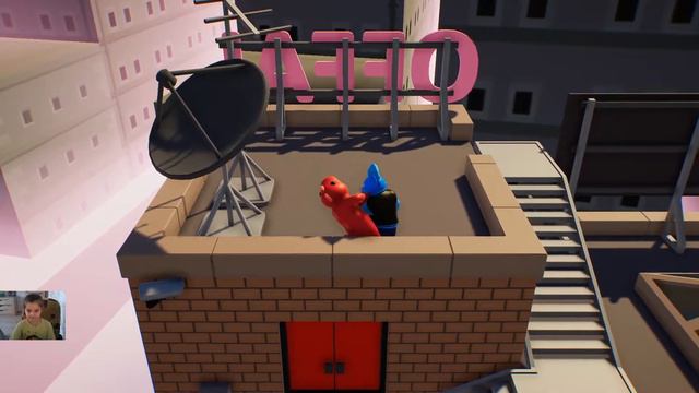 Пластилиновые человечки. Игра с папой. Смешные моменты. смотреть онлайн