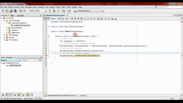 CUSTOMIZE NUMBER FORMAT TO CURRENCY VALUE IN JAVA смотреть онлайн