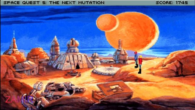 SPACE QUEST V : THE NEXT MUTATION FULL GAME WALKTHROUGH [SPACE QUEST 5 GAMEPLAY] [ROGER WILCO] смотреть онлайн