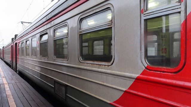 Электропоезда ЭД4М-0203, ЭД4М-0070 платформа Мещерская 1.04.2021 | ED4M-0203/0070 trains смотреть онлайн
