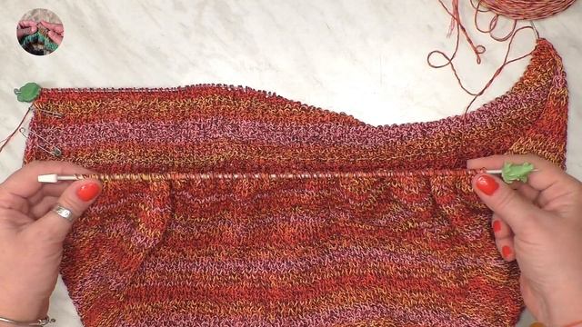 DIY Летний Топ футболка спицами из хлопка. Реглан погон, связан сверху вниз смотреть онлайн