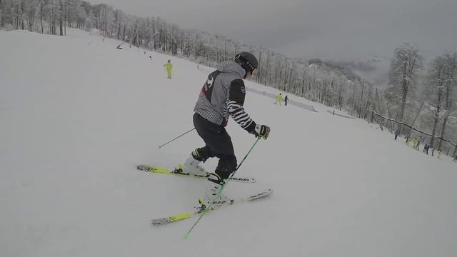 Как стать хорошим инструктором по горным лыжам / курс Two Blades Ski [Riders School] смотреть онлайн