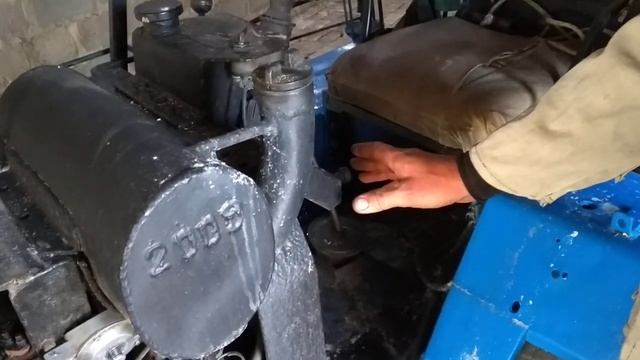 Самодельный трактор ЗИД с газовой установкой смотреть онлайн