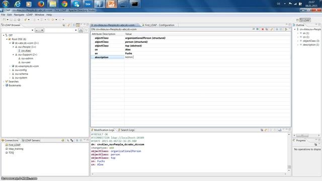 Create Simple Schema in LDAP смотреть онлайн