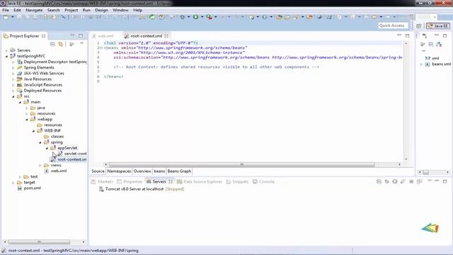 Application Spring MVC + maven + spring suite tools смотреть онлайн