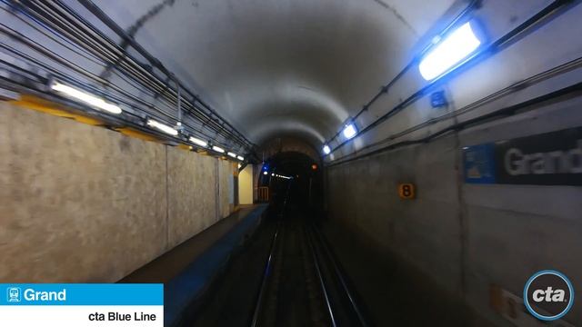 CTA's Ride the Rails: Blue Line to O'Hare Real-time (2019) смотреть онлайн