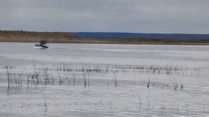 Самодельный аэролодка.