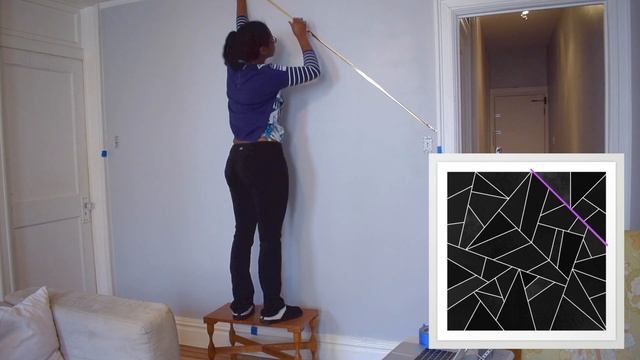 DIY 3D Geometric Wall Art: BETTER THAN WASHI TAPE! смотреть онлайн