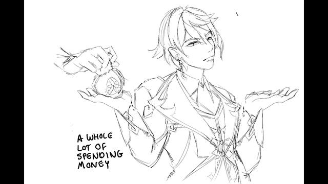 I've got my mind set on you - Zhongli Ft. Tartaglia / Childe / Ajaxx смотреть онлайн