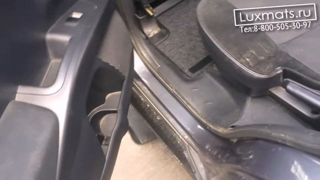 3D автомобильные коврики в салон Citroen C-Crosser (Ситроен Ц-Кроссер) 2007-2013 Luxmats.ru смотреть онлайн