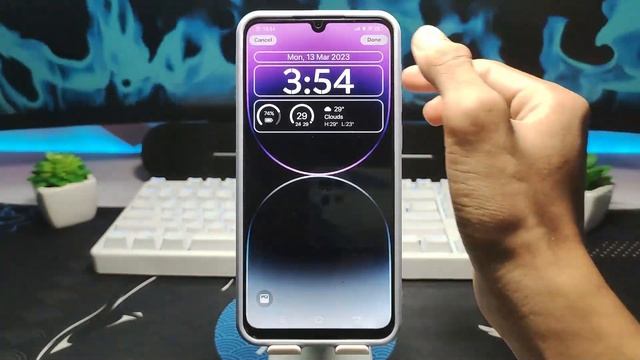 Tema IPhone IOS 16 Untuk Semua Android Tembus Akar ? Status Bar & Navigasi Bar IOS Tanpa Aplikasi