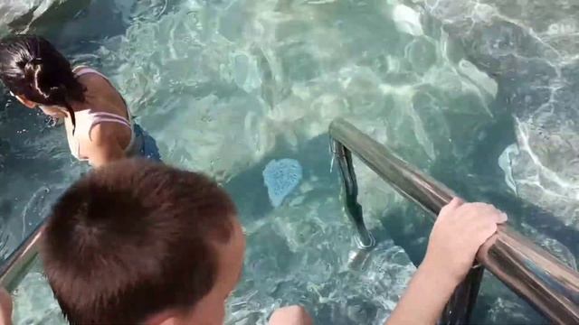 Купаемся в бассейнах #каникулы #отдых