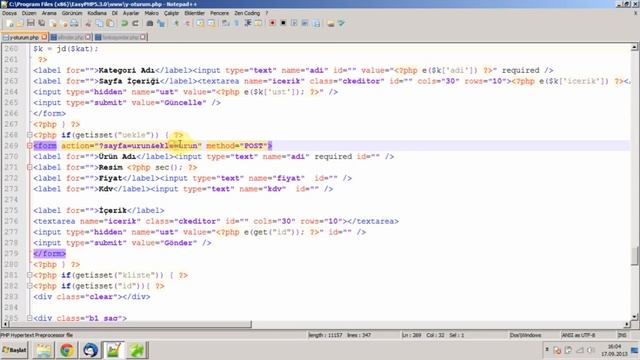 PHP İLE E TİCARET KAPILARI 7.4 смотреть онлайн