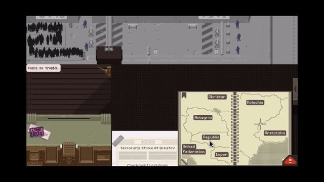 Papers, Please: Entry Ticket, Please (Day 3) смотреть онлайн