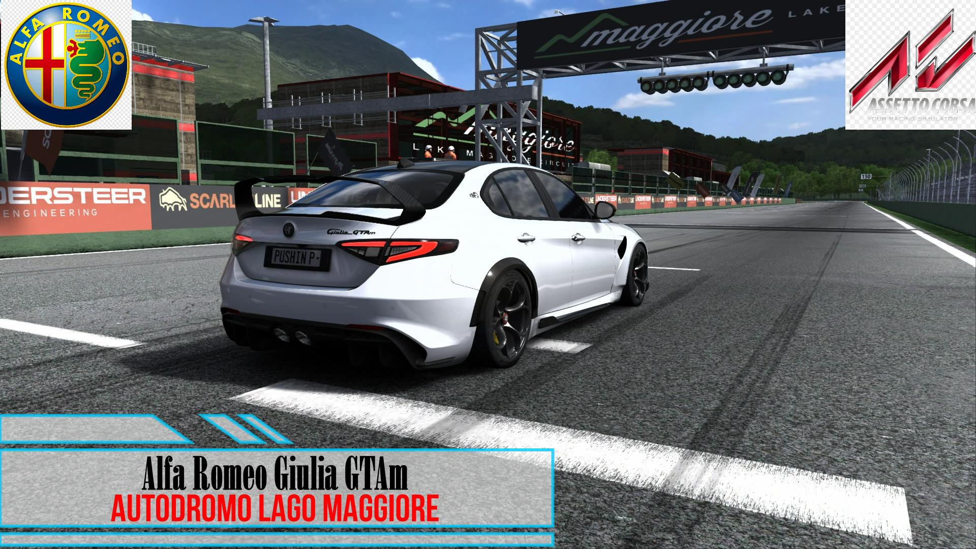 Alfa Romeo Giulia GTAm - Autodromo Lago Maggiore | Assetto Corsa.mp4 смотреть онлайн