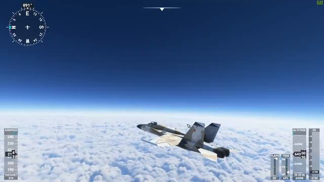 Microsoft Flight Simulator - Максимальная Скорость?