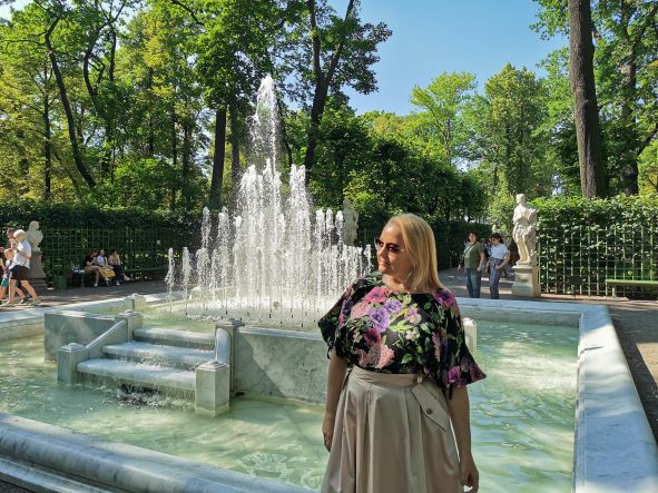 Фонтаны, статуи и знаменитая ограда Летнего сада. Санкт-Петербург. Моя прогулка смотреть онлайн