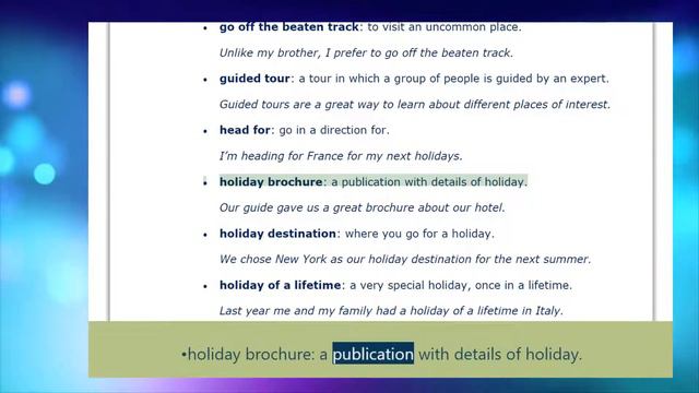 Самые главные слова по темам на экзаменах. Vocabulary for exams:Travel and Holidays.IELTS, CAE, FCE смотреть онлайн