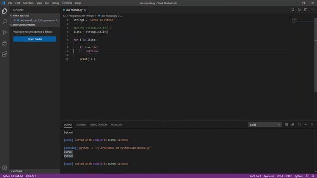 STRINGS EM PYTHON E FUNÇÕES DE STRINGS, UPPER, LOWER - CURSO DE PYTHON 3 AULA #05 смотреть онлайн