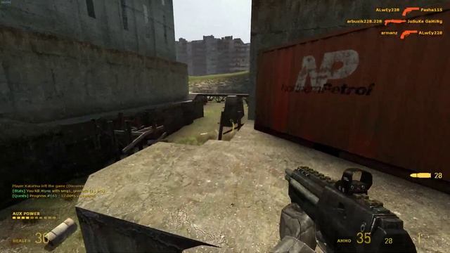 Half-Life 2: Deathmatch Multiplayer Gameplay 2023 - Runoff смотреть онлайн