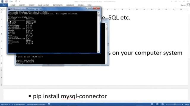 Python MySQL DataBase Connectivity | Computer Science Class 12 | Informatics Practices Class 12 смотреть онлайн
